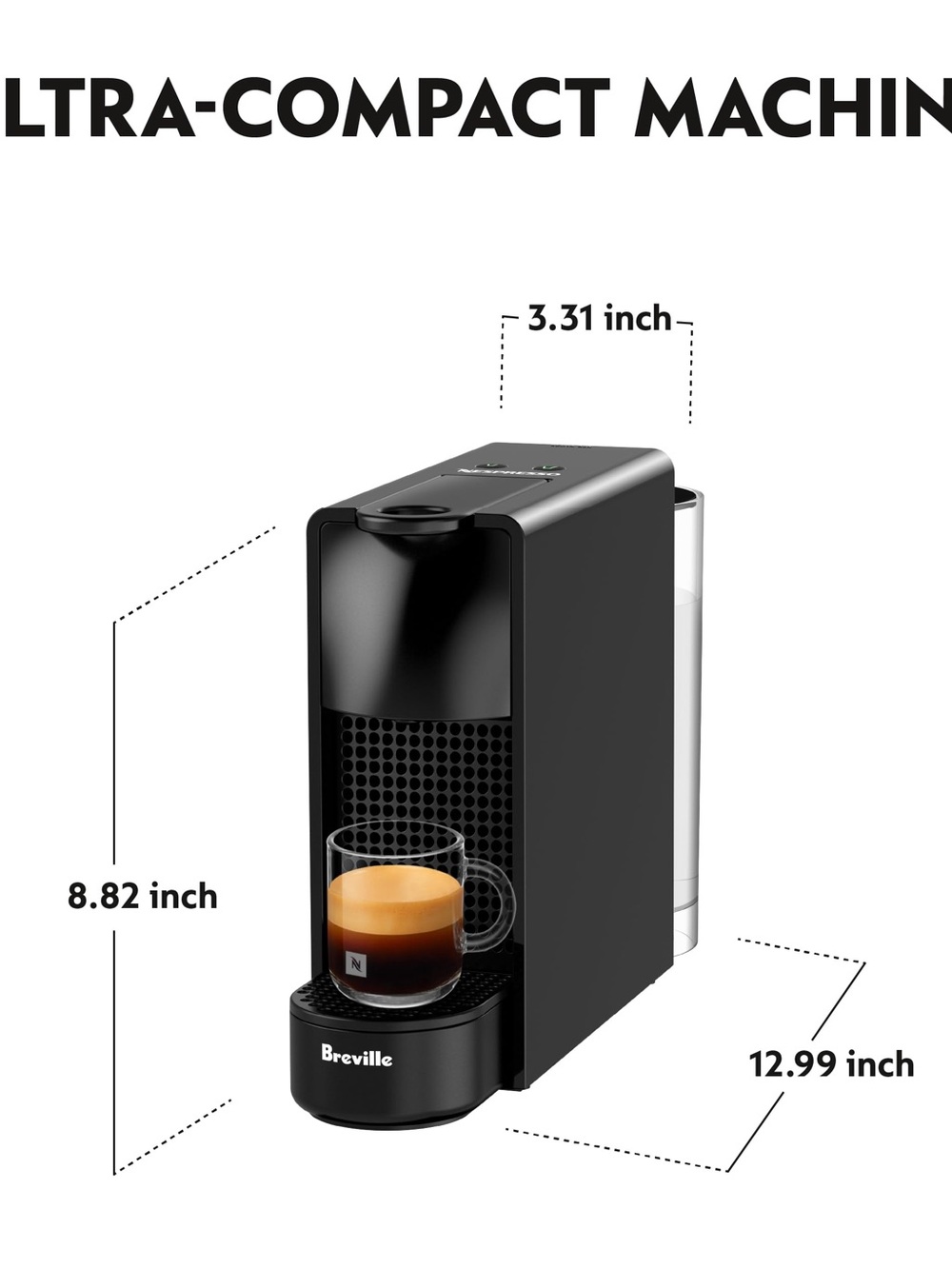 Breville Espresso Pod Brewer in Black